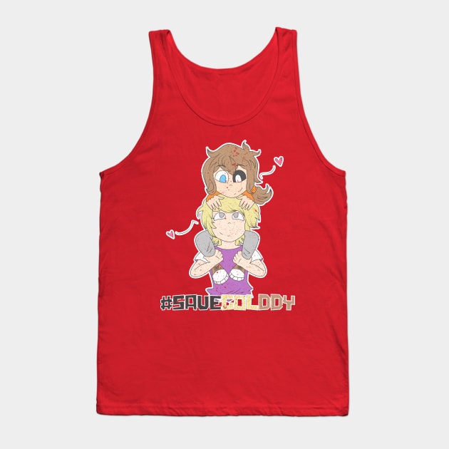 FNAFHS: #SAVEGOLDDY Tank Top by FunGangStore